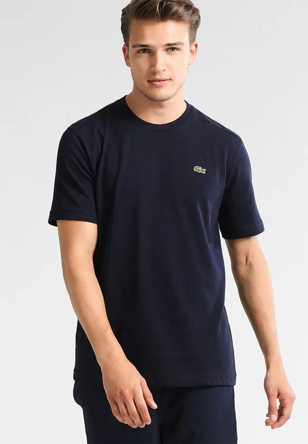 Классическая спортивная футболка Lacoste Sport, Navy Blue