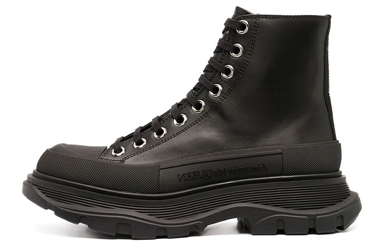 Женские ботинки Alexander McQueen Tread Slick, черный