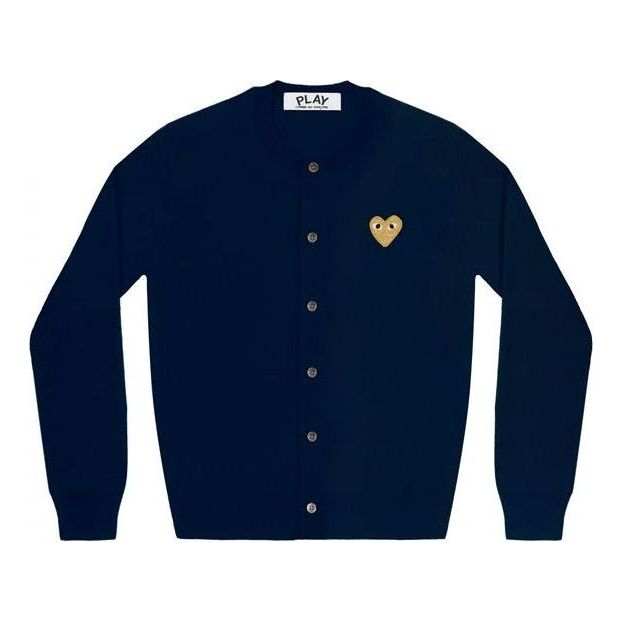 

Кардиган (WMNS) COMME des GARCONS PLAY Cardigan Gold Emblem 'Navy' AZ-N049-051-2, темно-синий