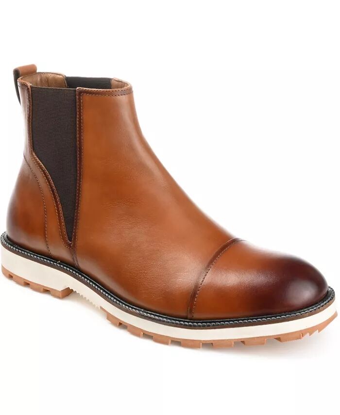 

Мужские ботинки челси Jaylon Cap Toe Thomas & Vine, коричневый