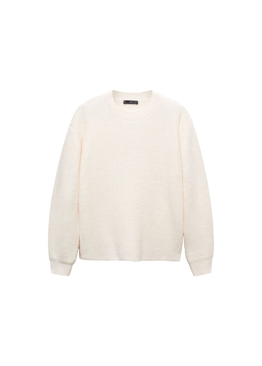 

Базовый свитер MANGO Sweater Grogui, кремовый
