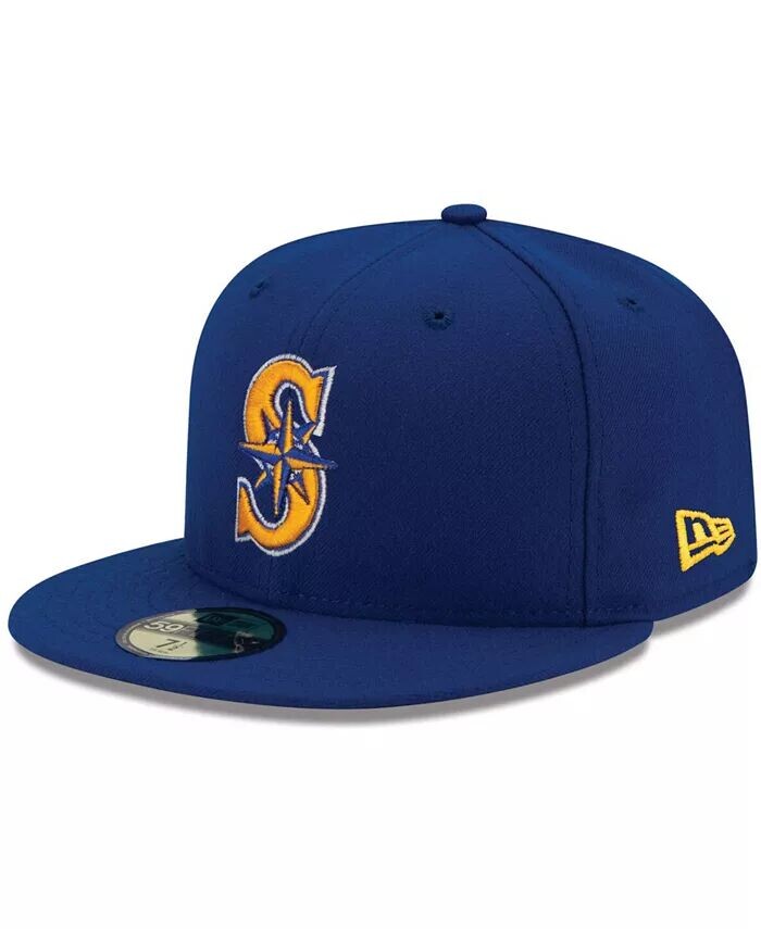 

Мужская приталенная кепка Seattle Mariners Alternate 2 Authentic On Field 59FIFTY New Era