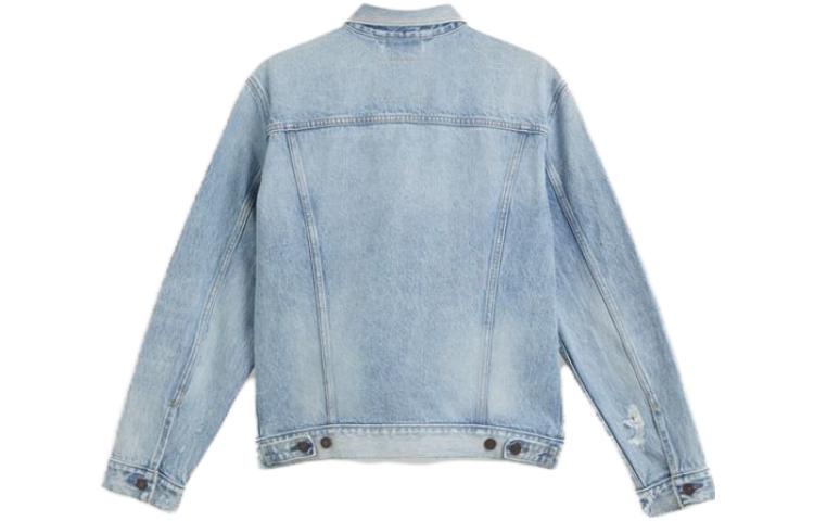 Levis Куртка Levi’s SS23 мужская светло-индиго, Light Indigo — фото 4