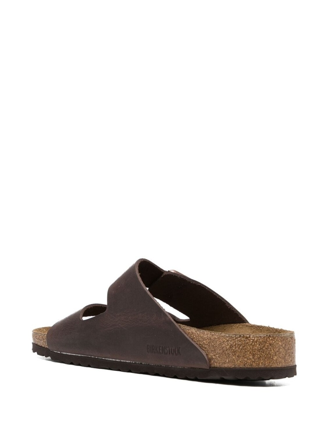 Сандалии Birkenstock Arizona Soft Footbed Natural Leather Oiled, темно-коричневый — фото 3