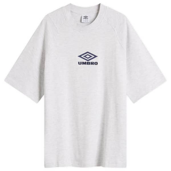 

Культовая свободная футболка Umbro, Ice Marl & Dark Navy