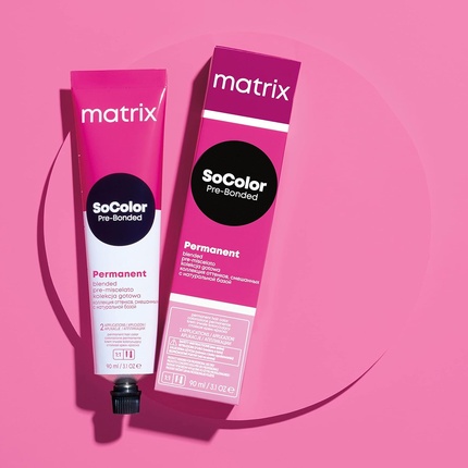 

Новая стойкая краска Matrix SoColor Pre-Bonded 90 мл 7CG