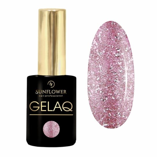 

Гибридный УФ-лак Gelaq, Platinum Light Pink 032 —, SUNFLOWER