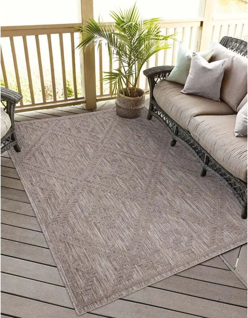 

Ковер Carpet City "Ковер для дома и улицы Santorini 454 280х380 см, коричневый