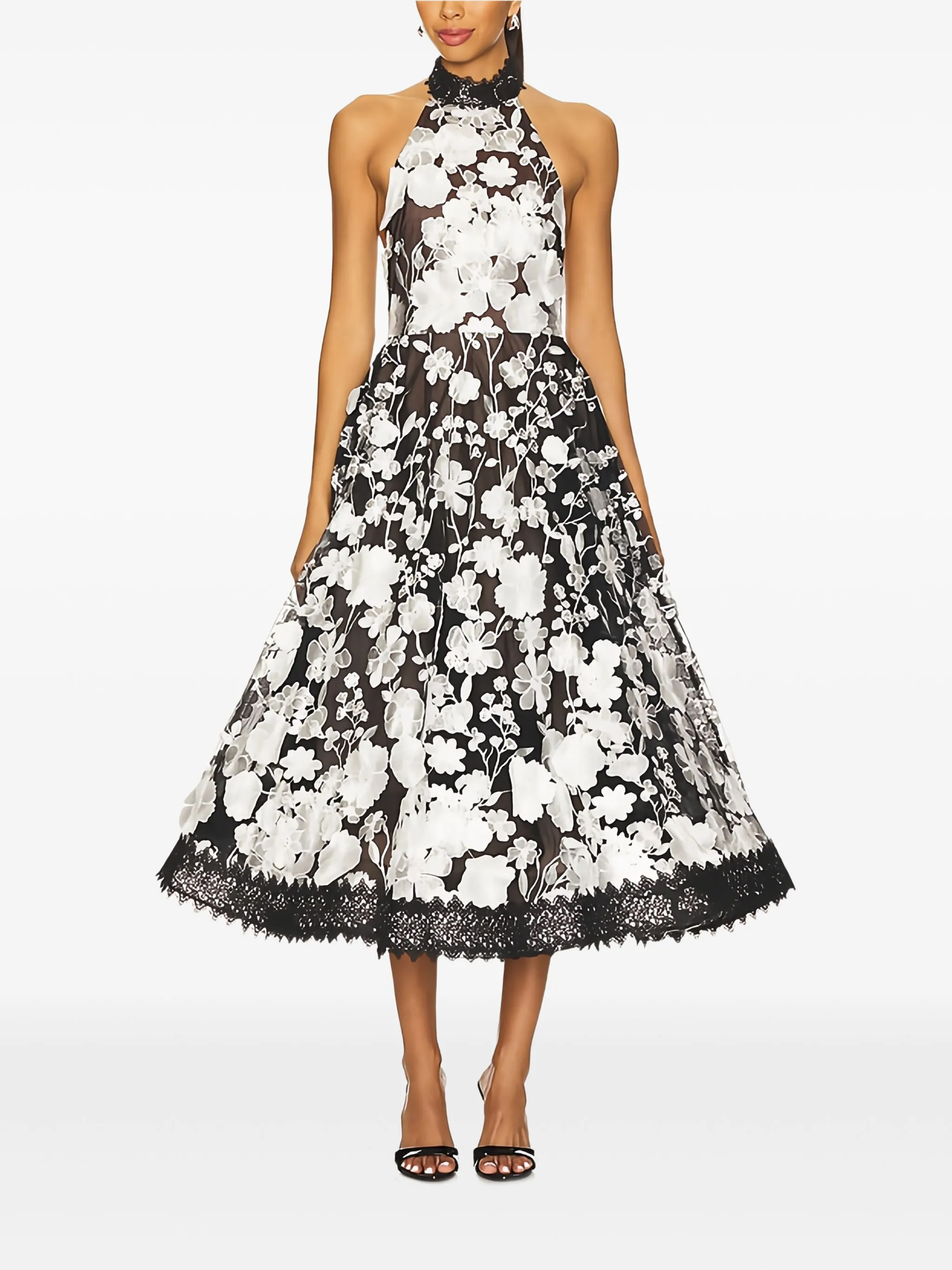 

Кружевное платье миди Greta Bronx And Banco, черный