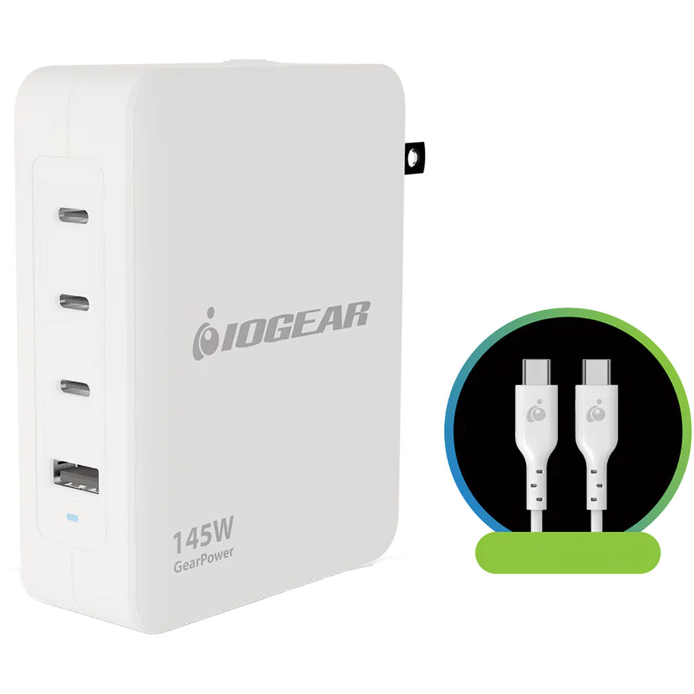 

Зарядное устройство IOGEAR GearPower 145W 4-Port USB Charger GPAWC145W