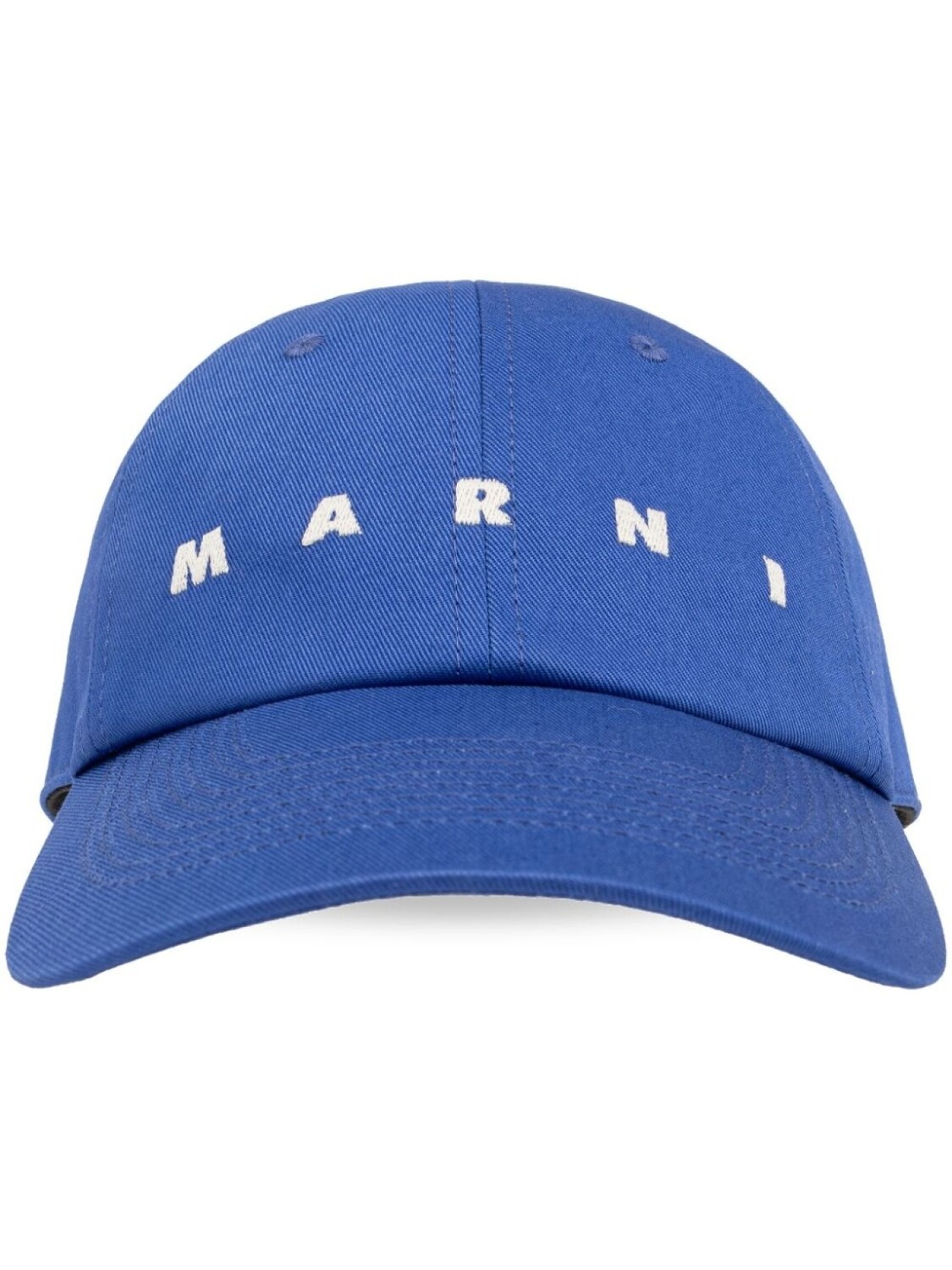 

Marni хлопковая бейсболка с вышитым логотипом, синий