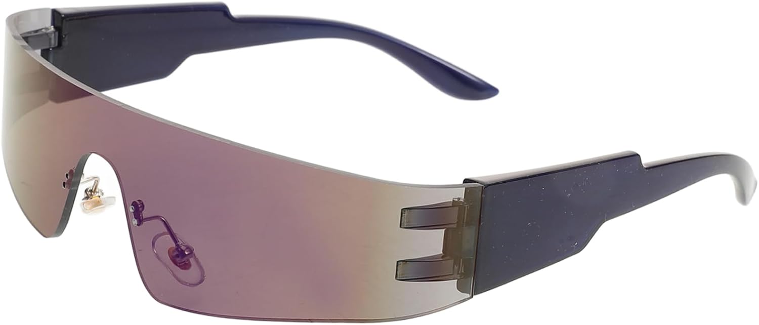 

Солнцезащитные очки Milisten без оправы для мужчин и женщин. Легкие, яркие, спортивные, с защитой от УФ-излучения, идеально подходят для вечеринок и повседневных прогулок. Стильные очки для особых случаев