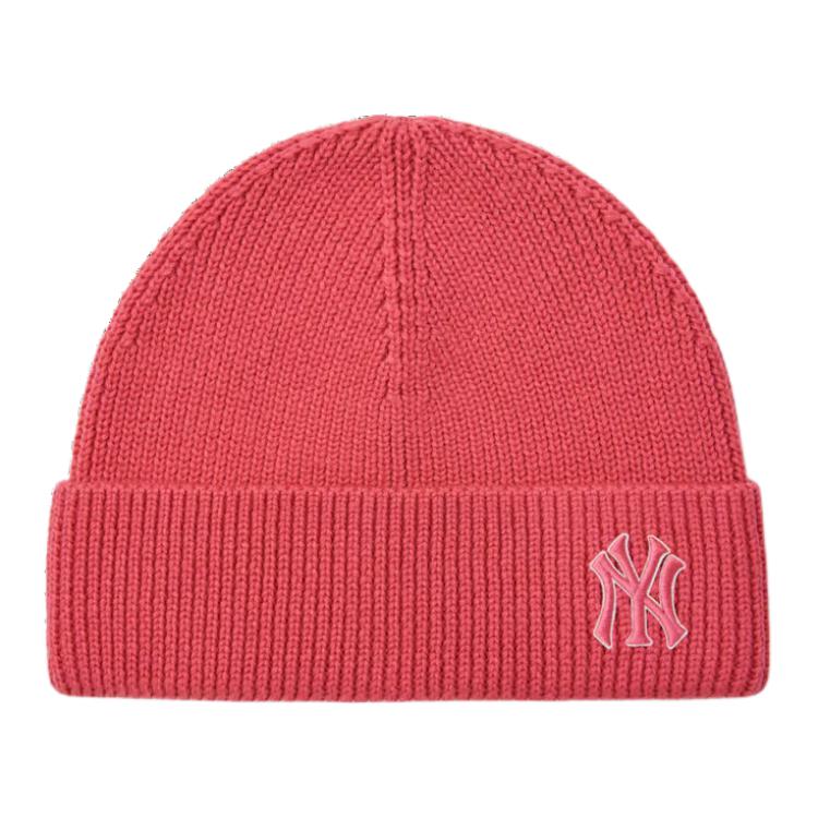 

MLB Нейлоновая акриловая унисекс шапка розовая, Pink