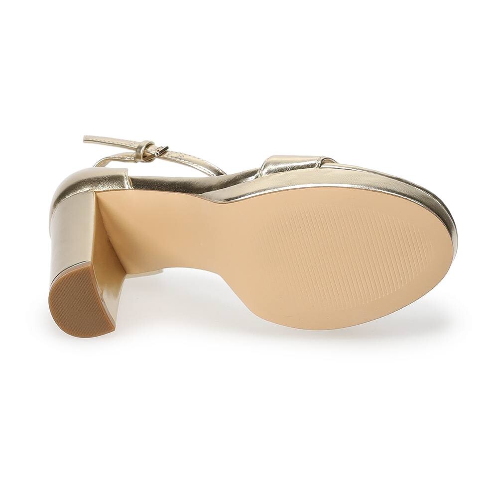 Женские классические сандалии на платформе Nine West Elope, цвет Medium Natural — фото 3