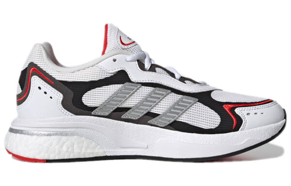 Кроссовки (WMNS) adidas SN1997 'White Black Red', белый — фото 2