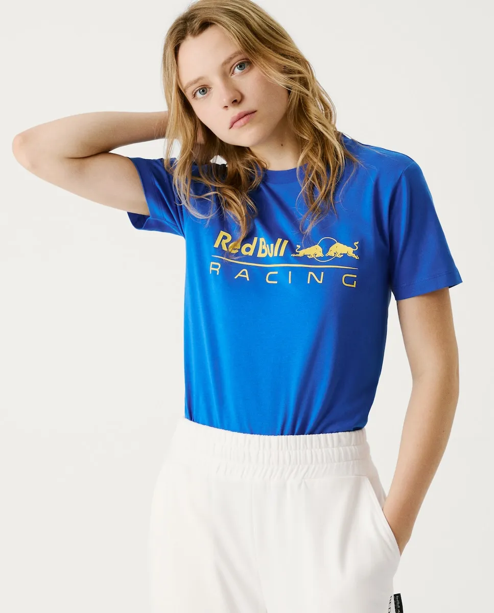 

Женская футболка с коротким рукавом и логотипом Pepe Jeans, синий