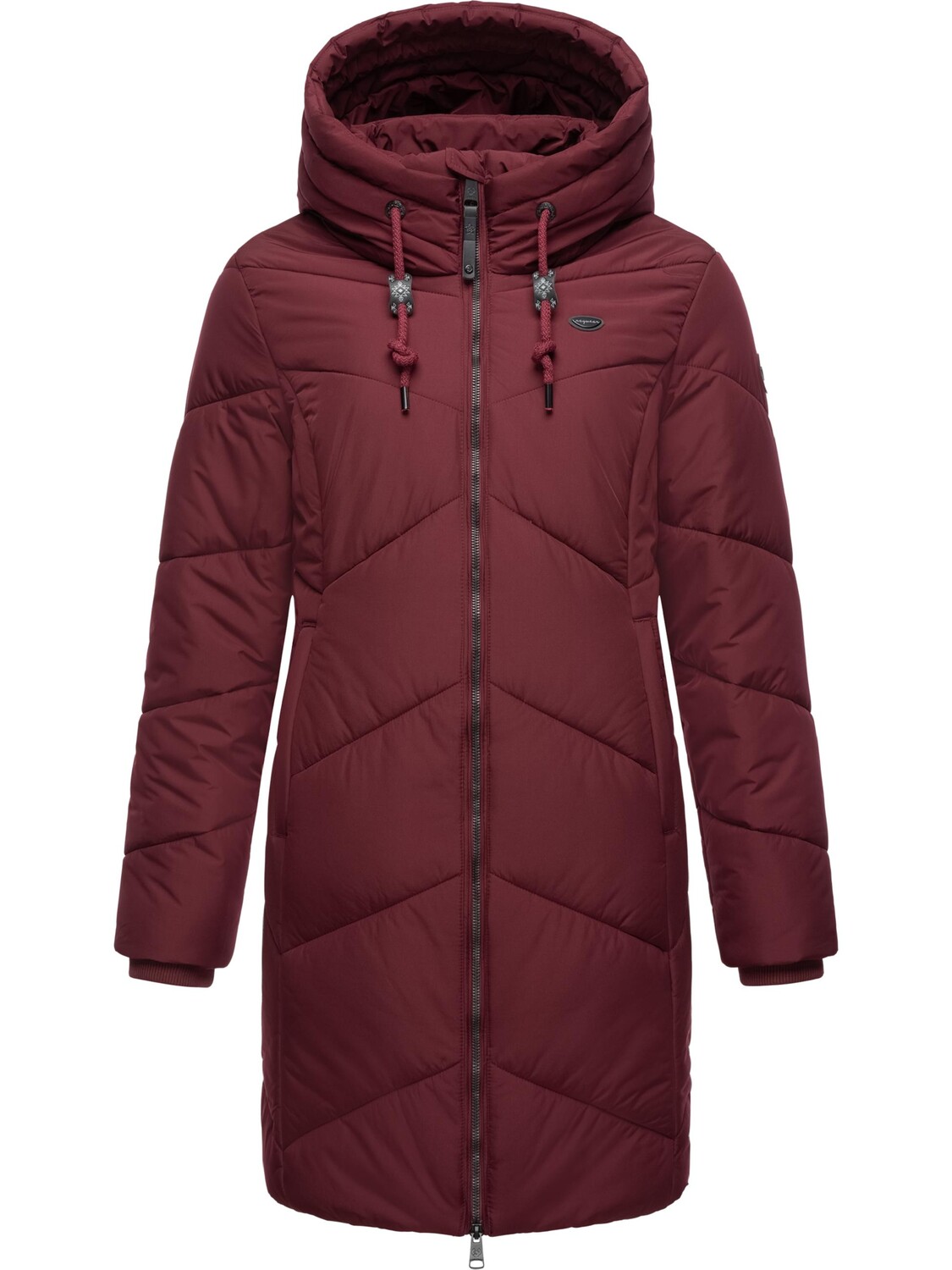 

Пуховик ragwear Steppmantel Novista, цвет Wine Red