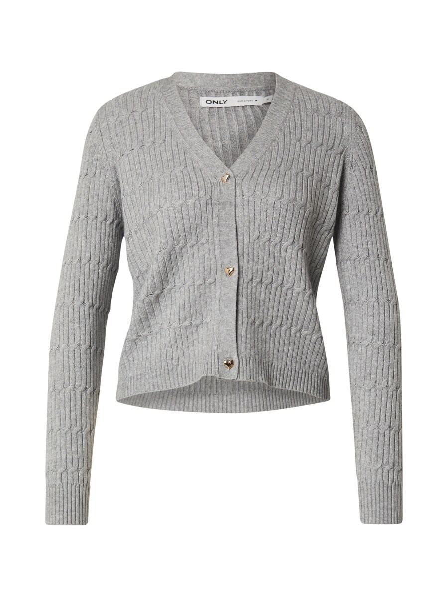 

Вязаный кардиган ONLY ONLKATIA, mottled grey