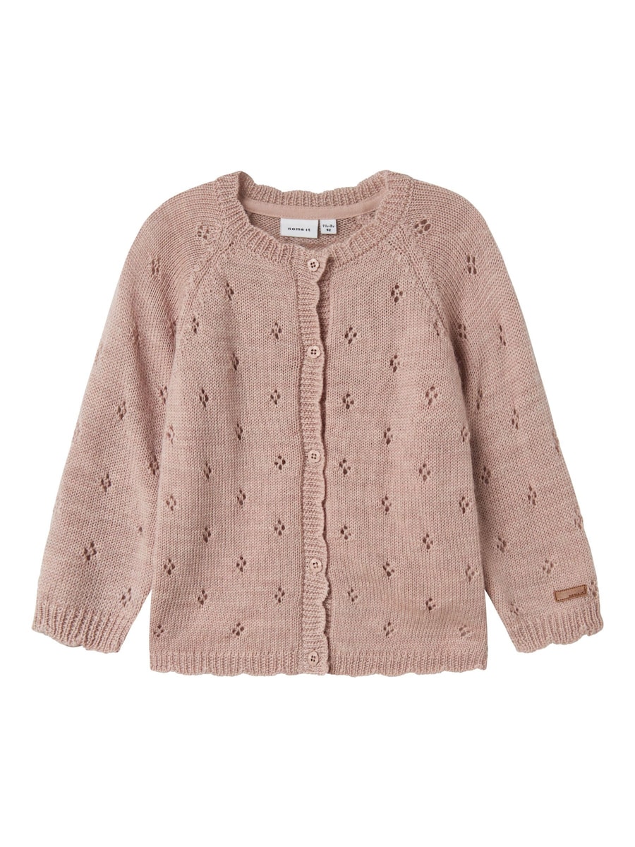 

Вязаный кардиган NAME IT, серо-коричневый