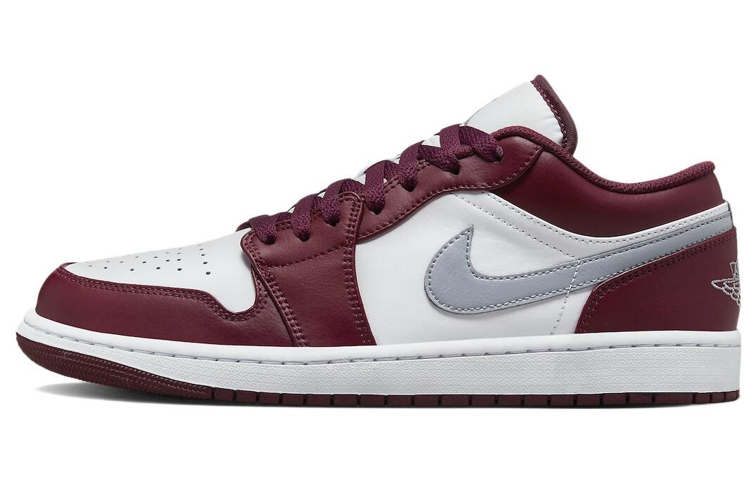 

Jordan 1 Low Белый Бордо