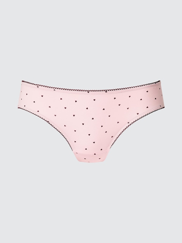

Трусы-бикини с сердечками Uniqlo, 10 pink