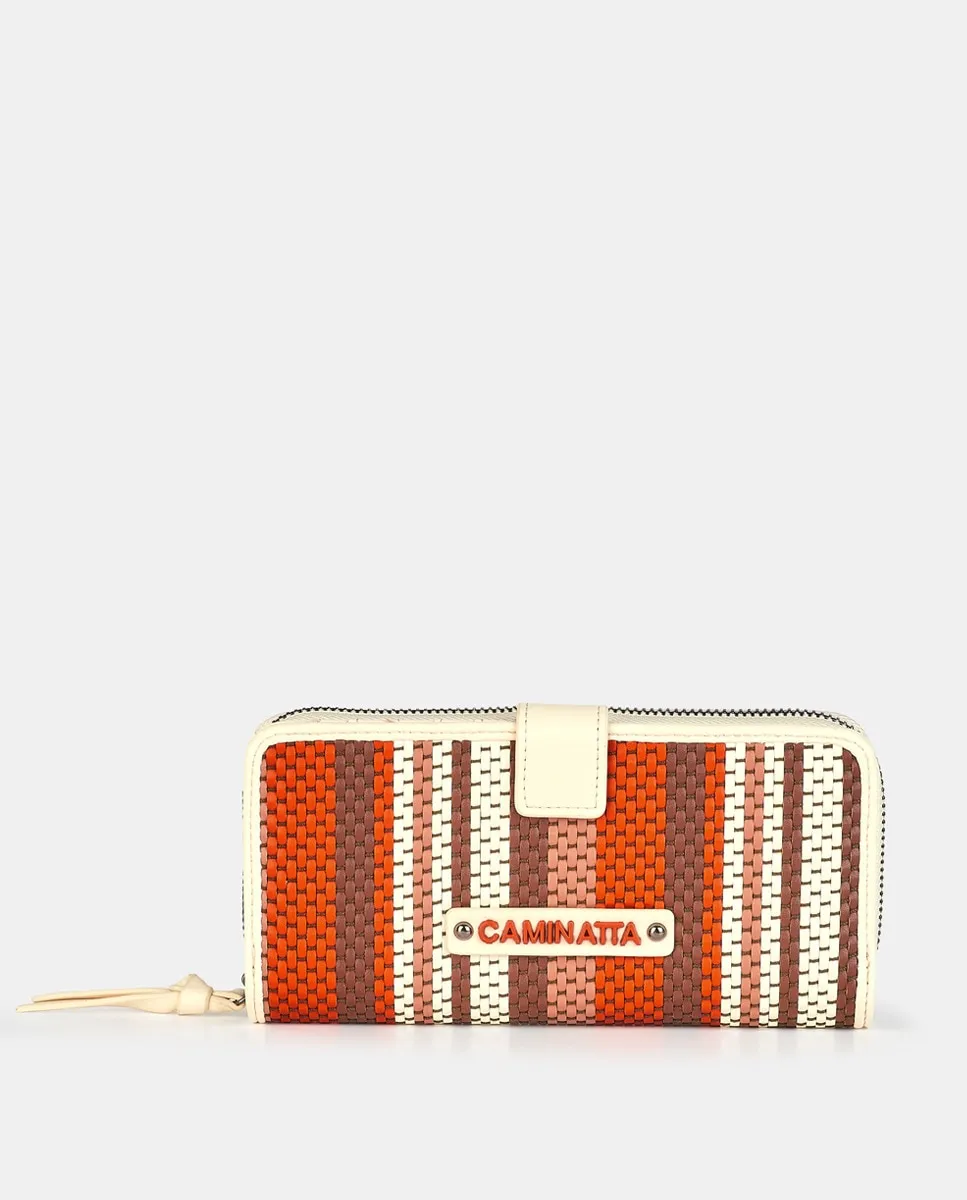 

Кошелек на молнии Caminatta, цвет Camel