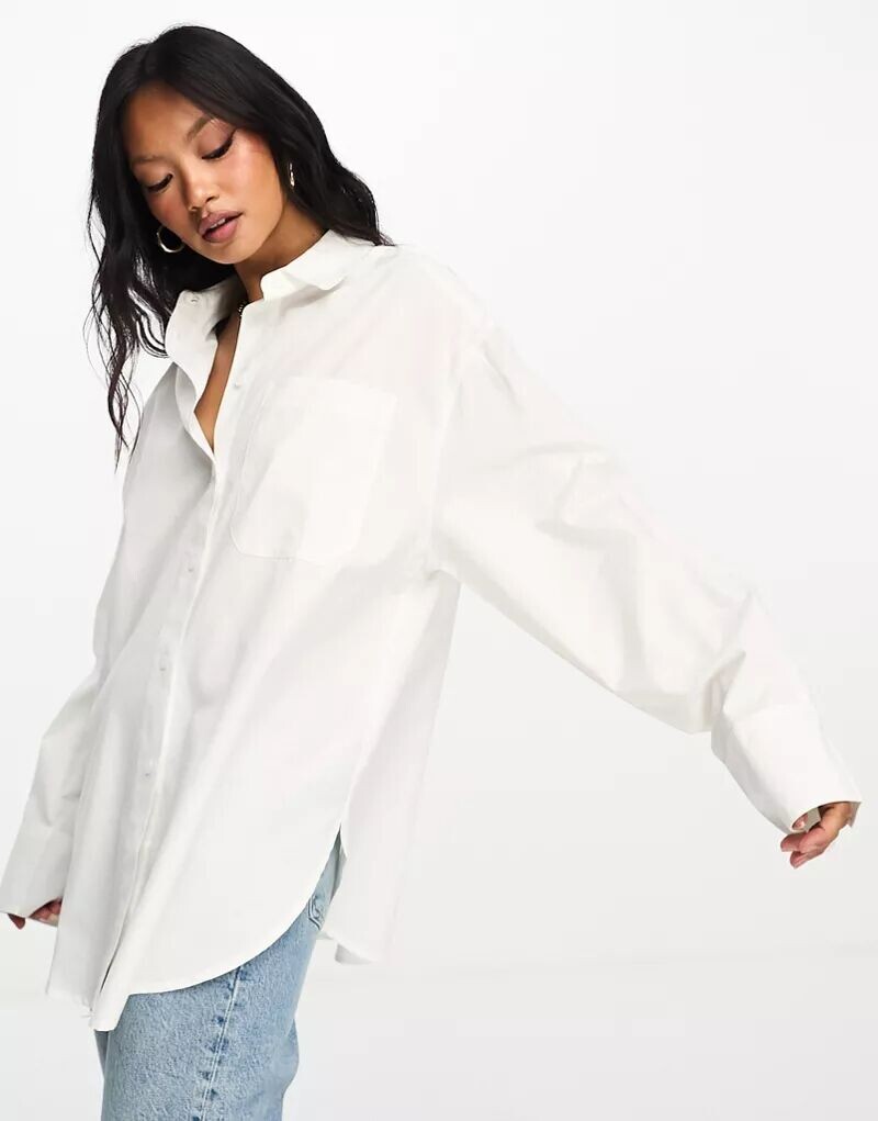 

Белая оксфордская рубашка ASOS
