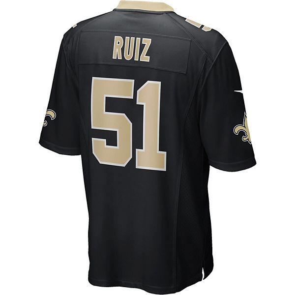 Футболка игрока New Orleans Saints Cesar Ruiz Nike — фото 4