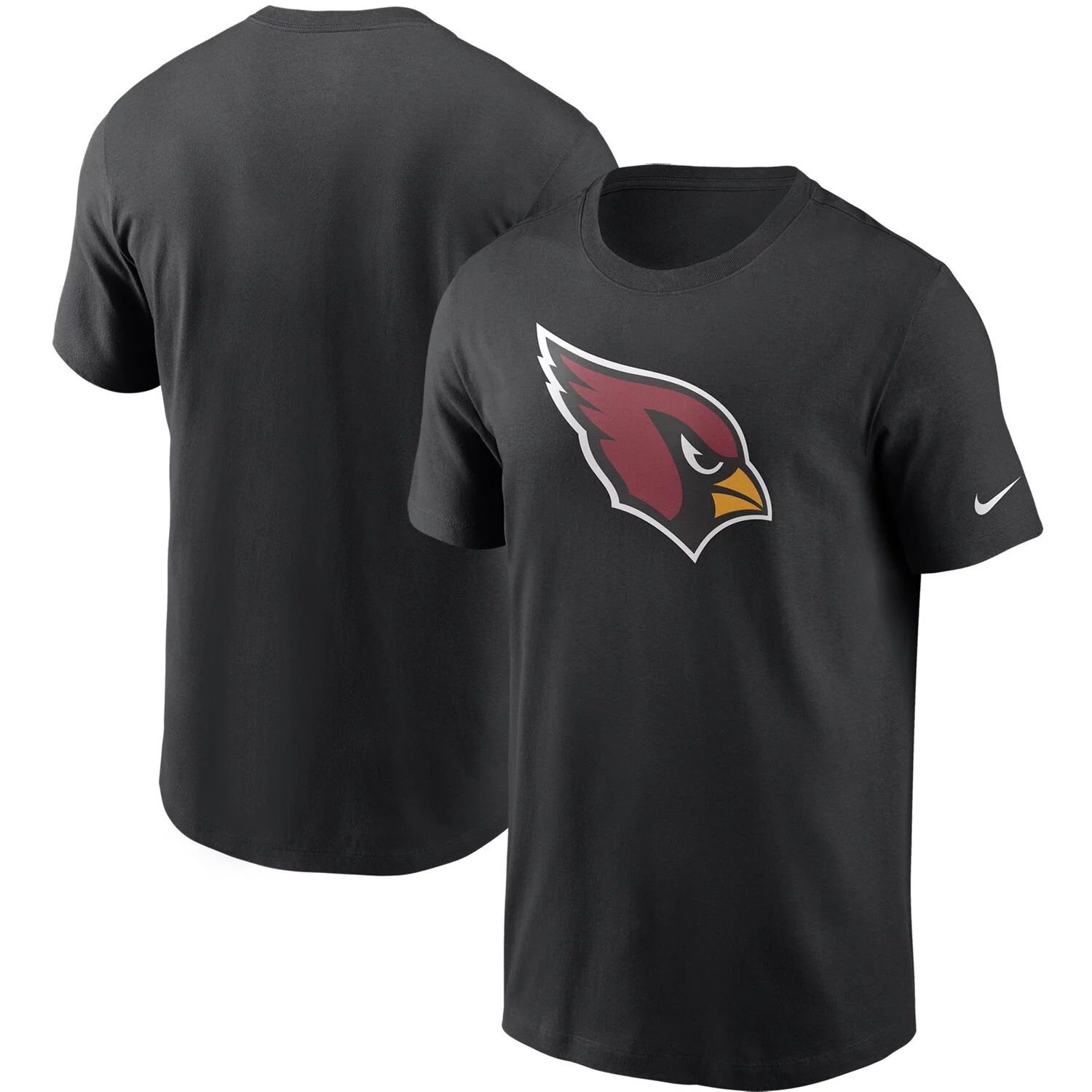 

Мужская черная футболка с логотипом Arizona Cardinals Primary Nike, Черный, Мужская черная футболка с логотипом Arizona Cardinals Primary Nike