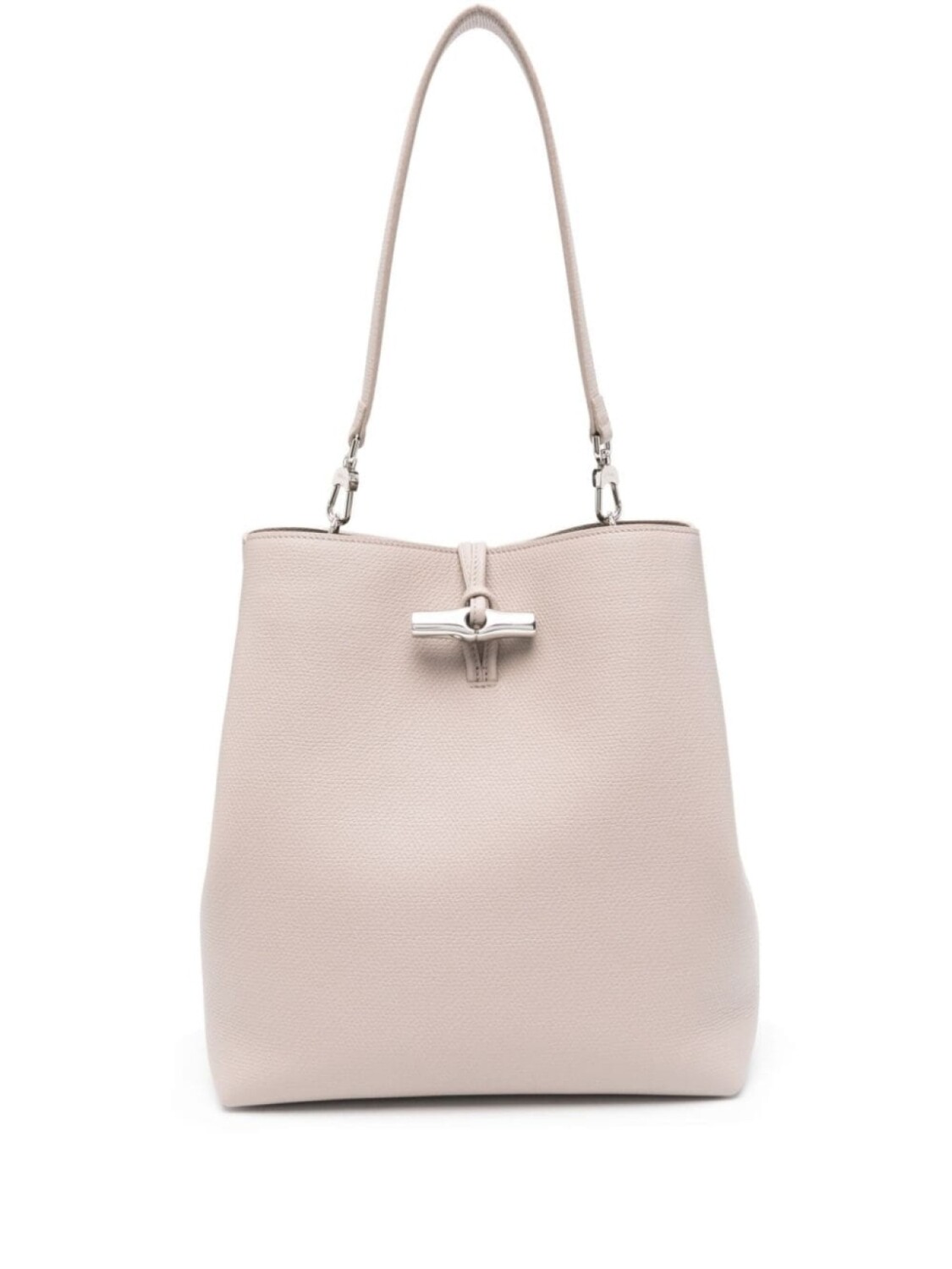 

Сумка на плечо Longchamp Le Roseau среднего размера, нейтральный цвет