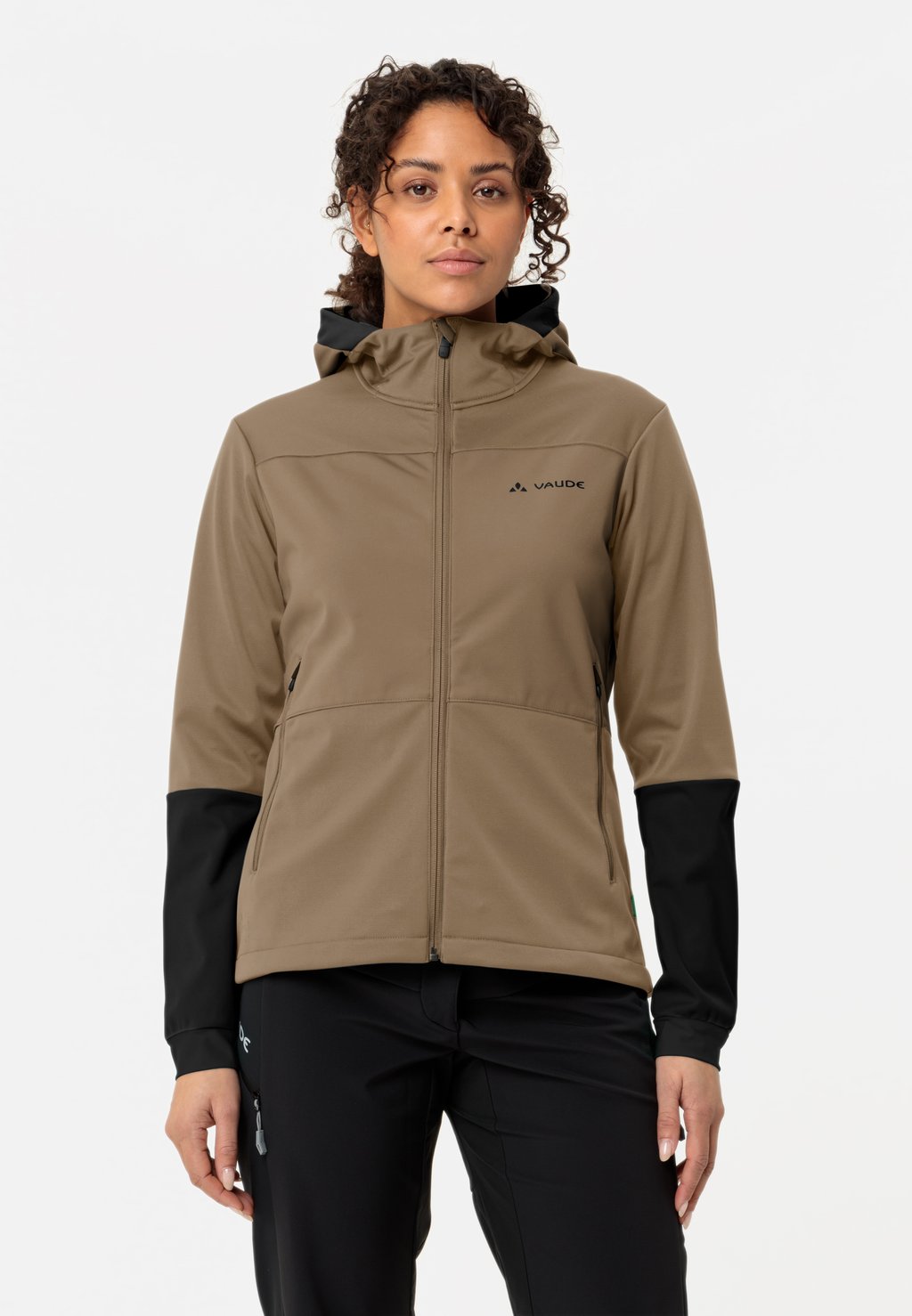 

Куртка из мягкой ткани QIMSA Vaude, зеленый