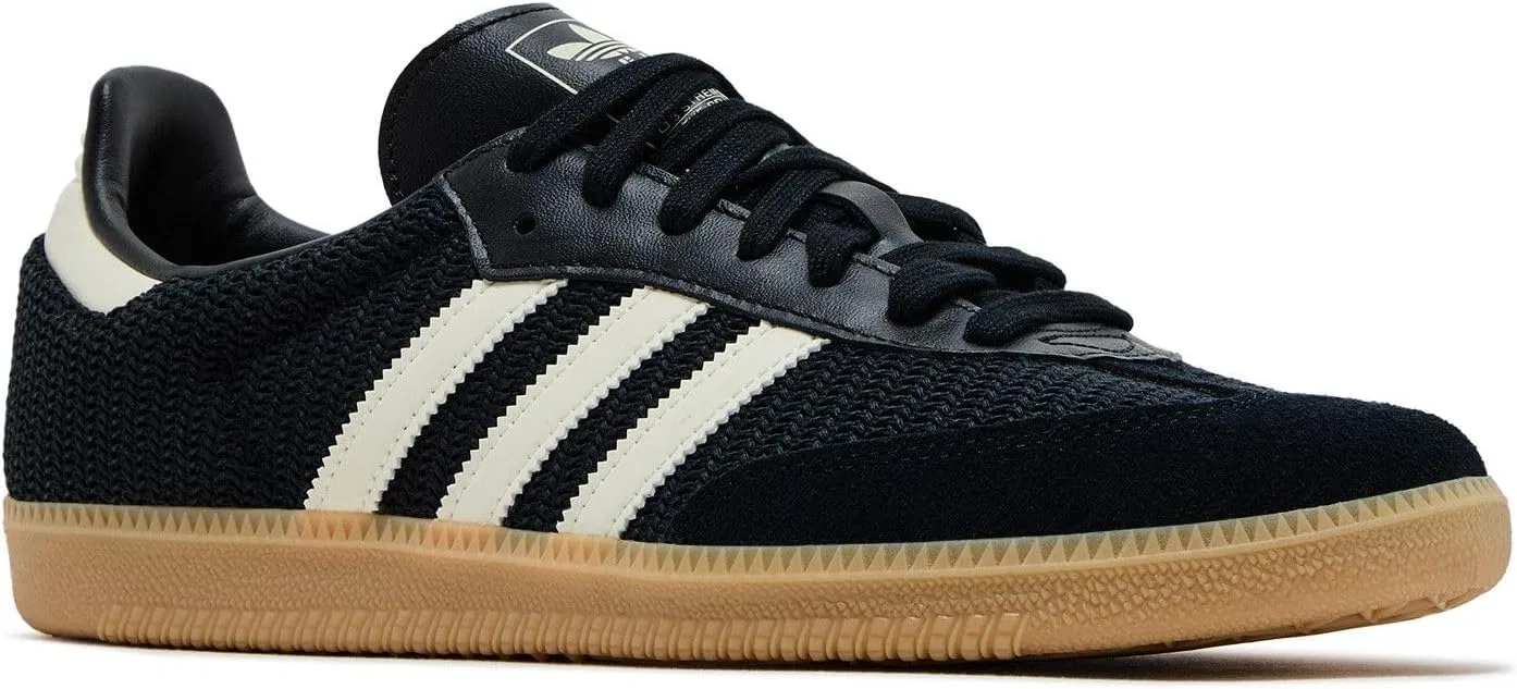 Мужские кроссовки Adidas Originals Samba, Core Black/Cream White/Magic Beige — фото 2