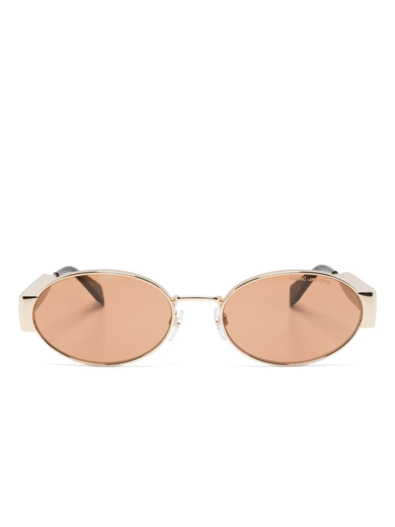 

Солнцезащитные очки в овальной оправе Marc Jacobs Eyewear, золотой