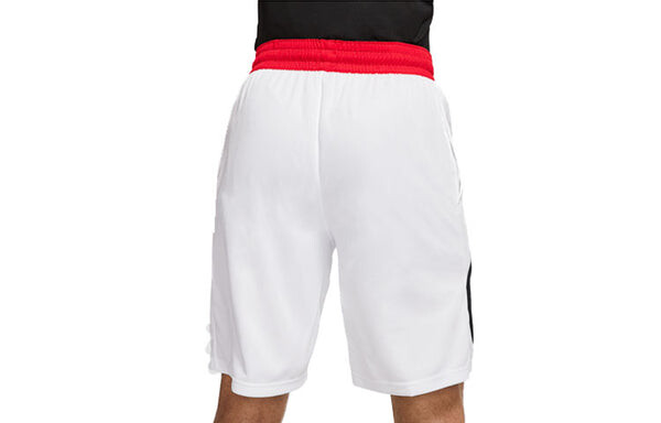 Шорты men's logo printing elastic waistband casual shorts white Nike, мультиколор — фото 2