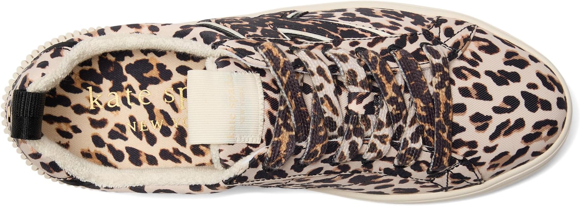 Кроссовки Kate Spade New York K As In Kate Downtown Leopard Twill Court Sneaker, разноцветный — фото 2