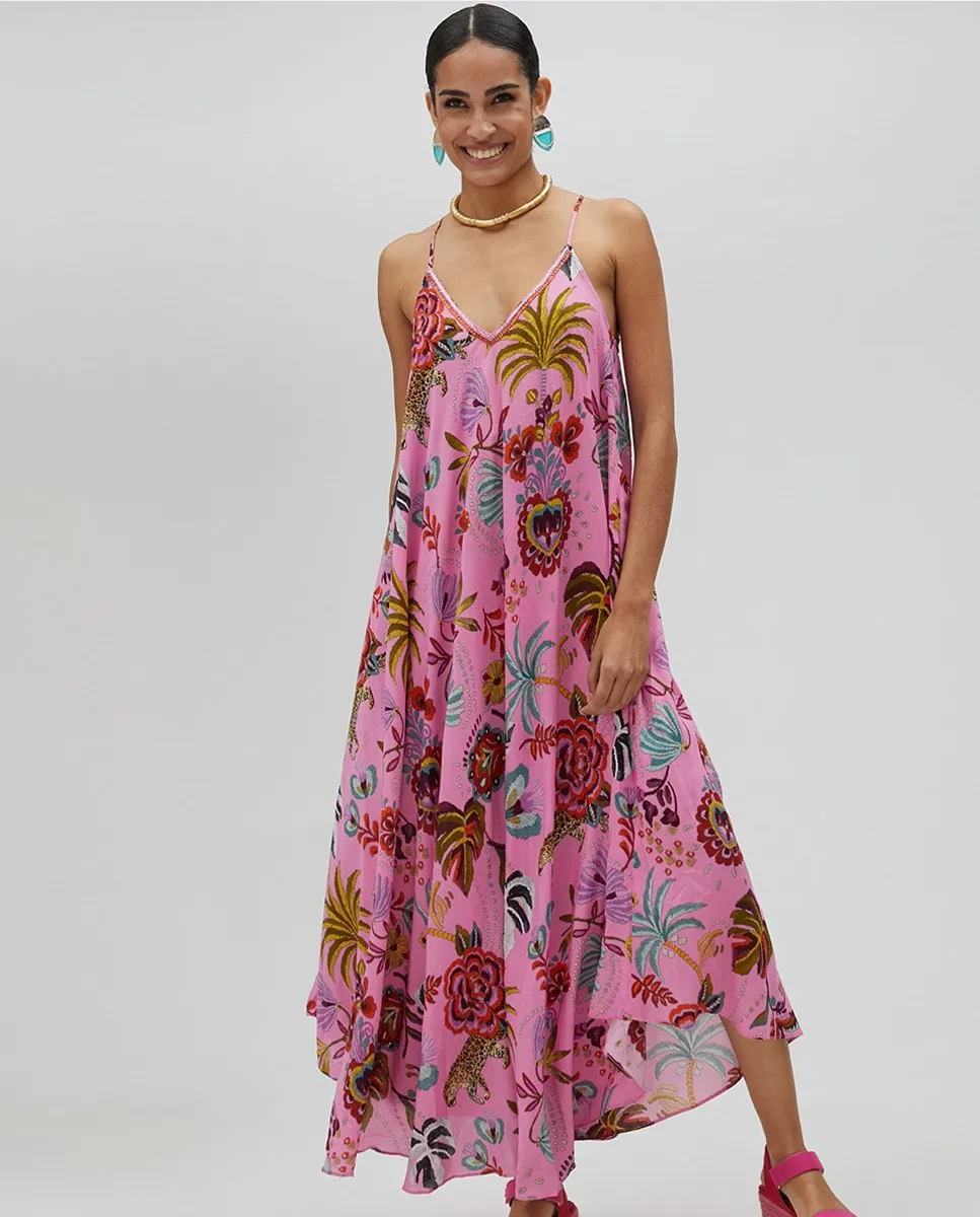 

Платье Williams с розовым принтом Lola Casademunt, розовый