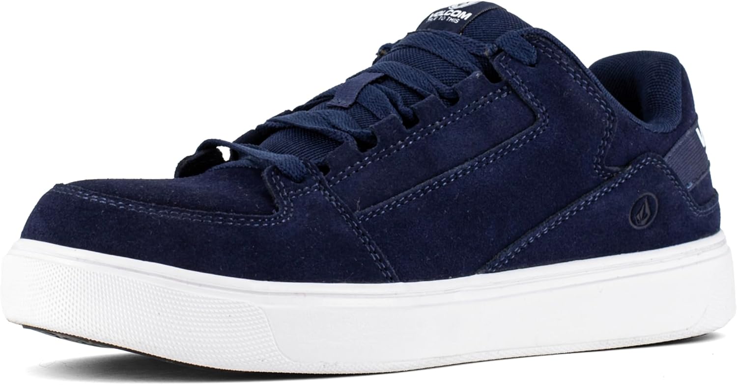 Мужские защитные кроссовки Volcom Evolve с усиленным носком - композитный носок - EH - SR, синий — фото 4