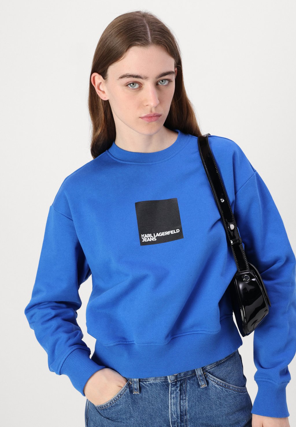 

Толстовка LOGO Karl Lagerfeld Jeans, синий