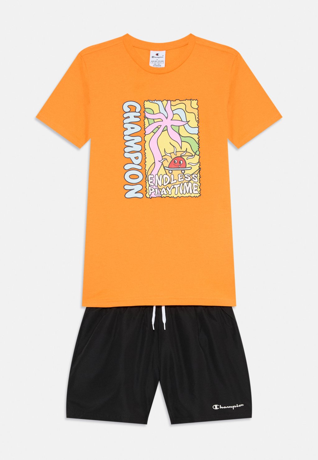 

Футболка с принтом CREW NECK BEACH SET Champion, оранжевый