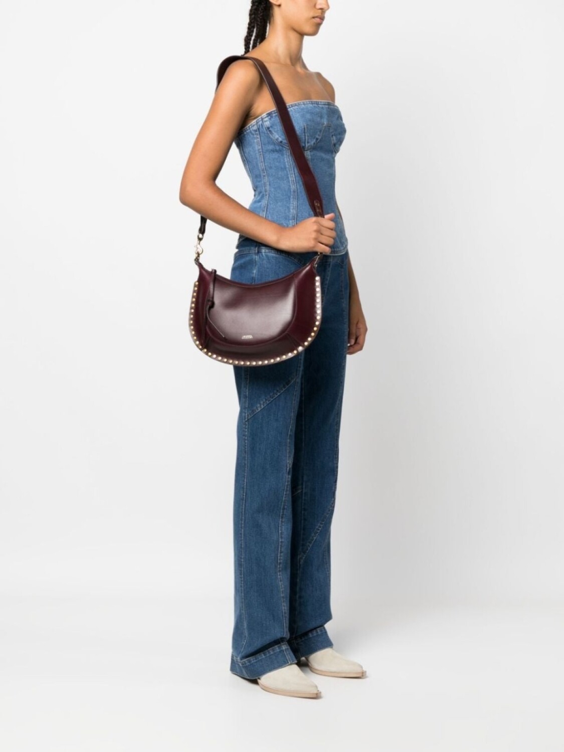 ISABEL MARANT сумка на плечо Naoko Hobo, красный — фото 2