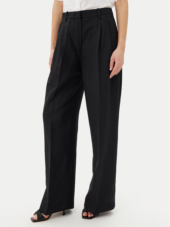 

Брюки свободного кроя WW0WW45460 Tommy Hilfiger, черный