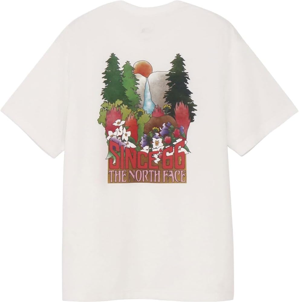 

Футболка THE NORTH FACE Yosemite Falls, унисекс, для взрослых, белый