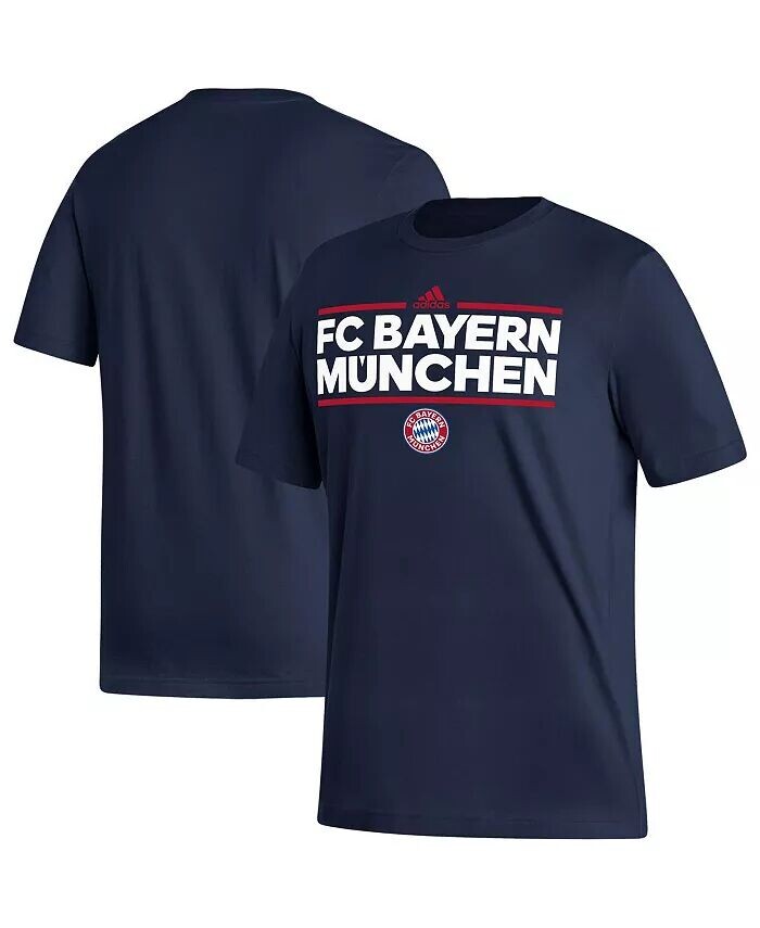 

Мужская темно-синяя футболка Bayern Мюнхен Dassler Adidas, синий