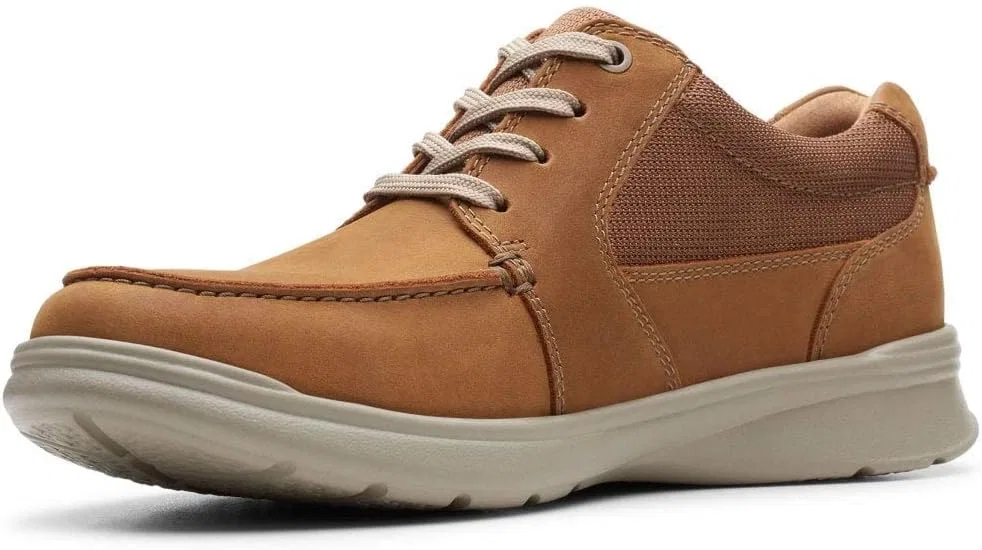 Мужские кроссовки Clarks Cotrell Lane, Braun Tan Combi Lea — фото 2