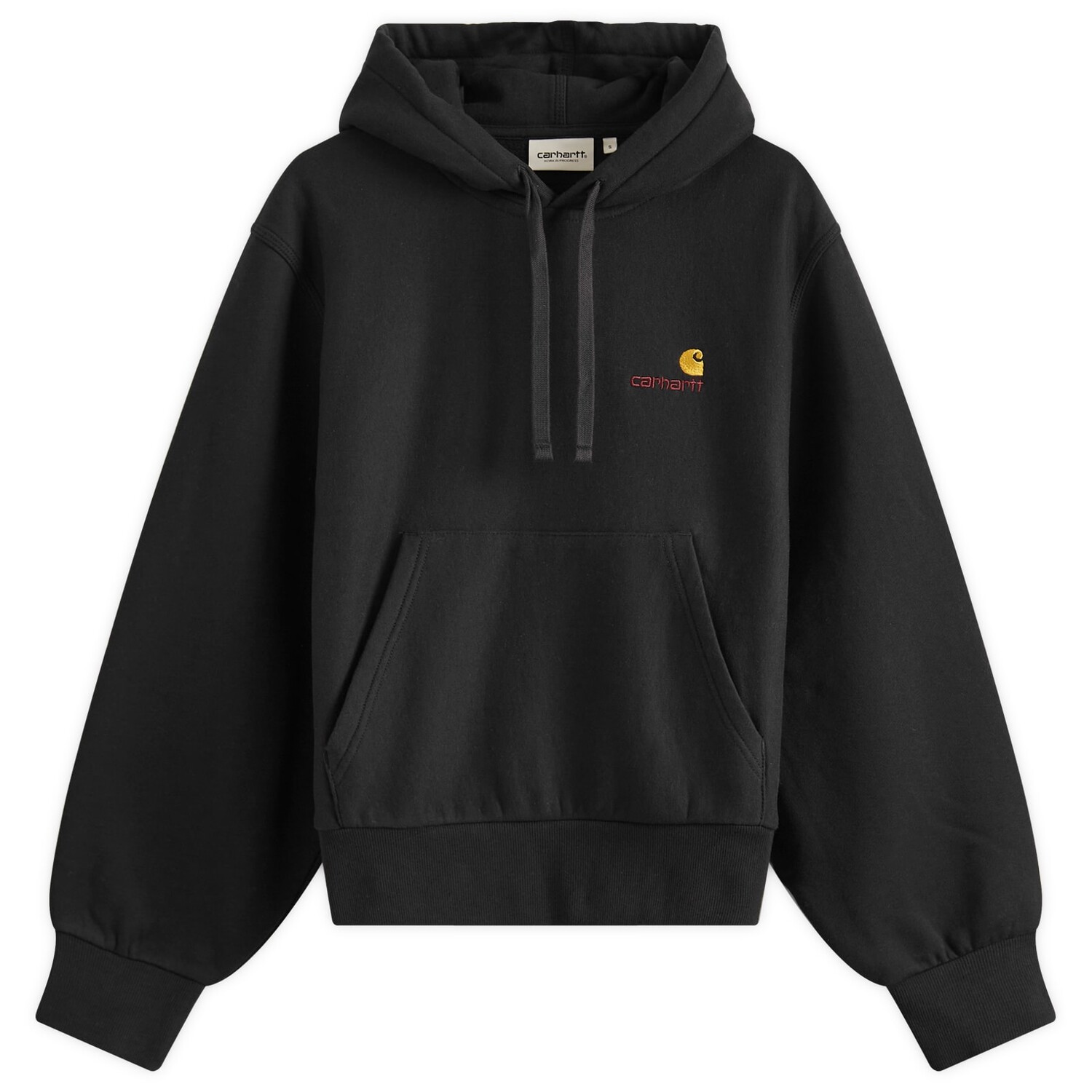 

Худи Carhartt Wip American Script Hoody, черный