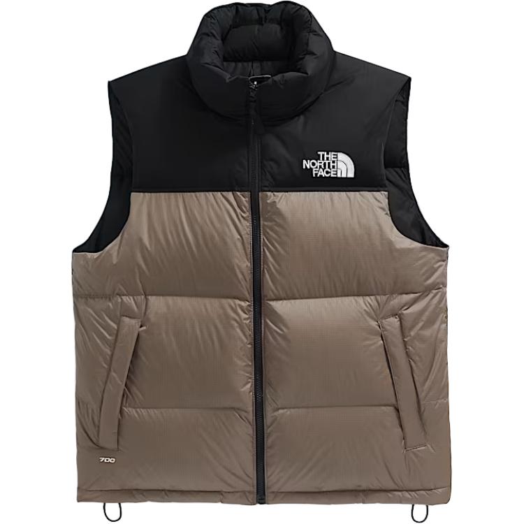 

1996 Retro Nuptse жилет THE NORTH FACE, mocha коричневый черный