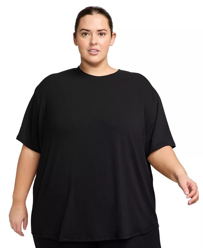 

Свободные шорты Dri-FIT с рукавами размера плюс One Nike, черный