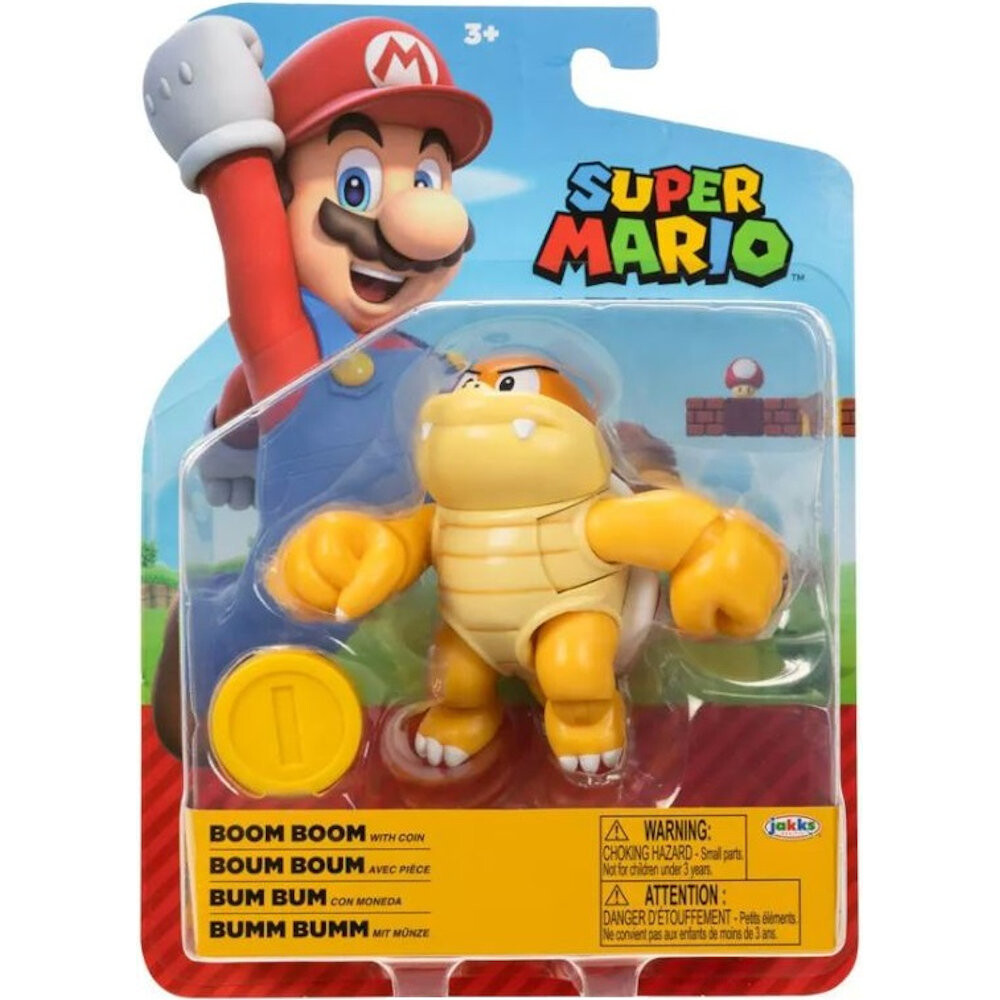 

Super Mario Jakks Pacific Оригинальная Подвижная Фигурка Бум Бум + Монета