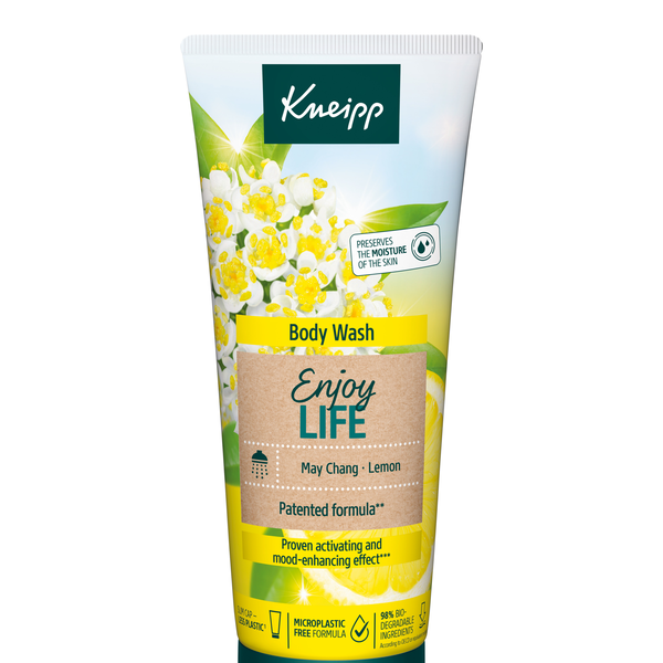 

Питательный гель для душа, 200 мл Kneipp Enjoy life litsea cubeba