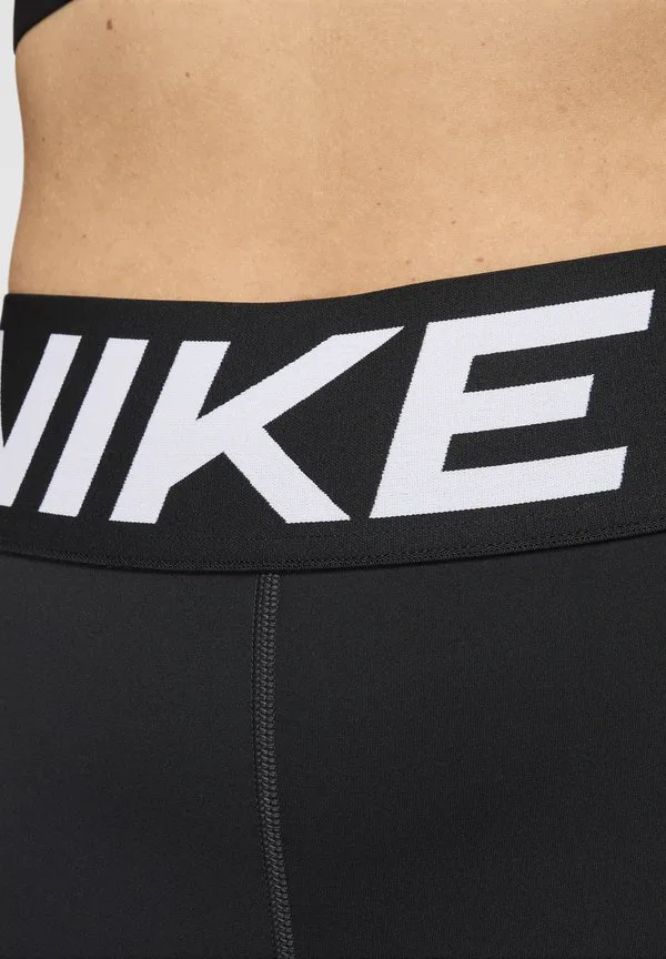W np sculpt df hr 3in leggings Nike Performance, Black White — фото 3